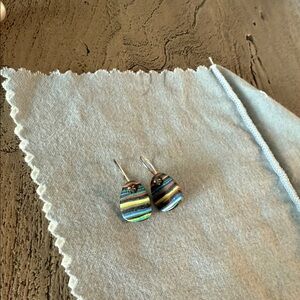 Striped Multicolor Earrings